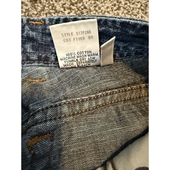 Faconnable Shirt Mens XL Blue Plaid Seersucker Button Up Short Sleeve - Picture 8 of 8